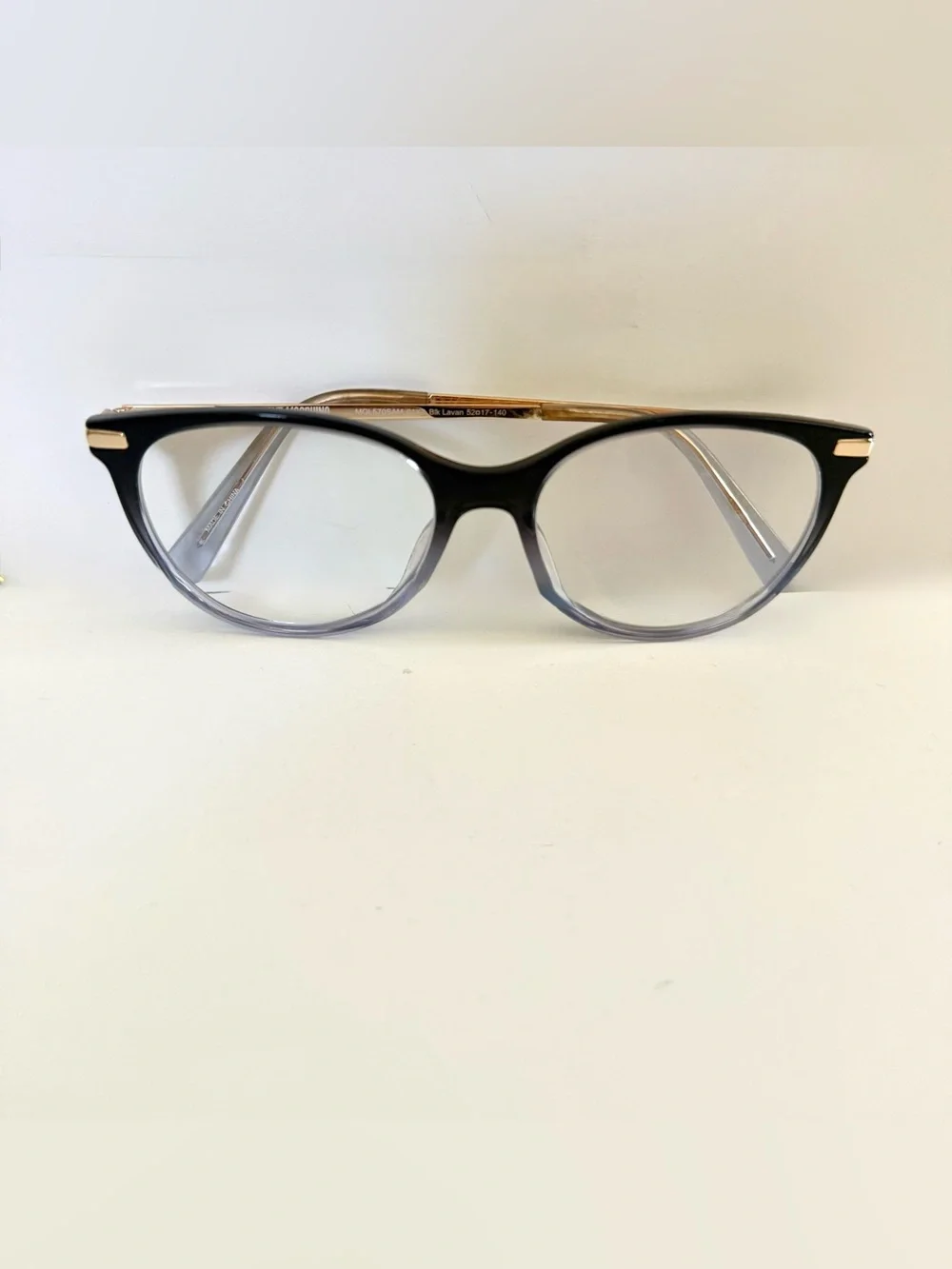 Moschino Love MOL570 Ombré Glasses Frames 52mm Round Cat Eye